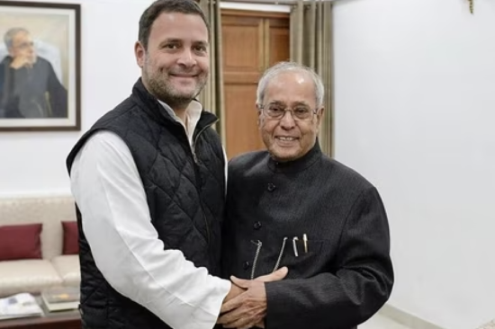 Pranab Mukherjee thoughts on Rahul Gandhi as PM of India